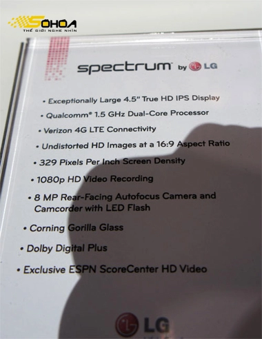 Ảnh lg spectrum màn hình siêu mịn