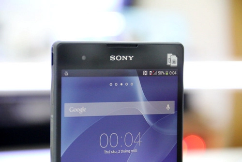 Ảnh mở hộp phablet sony xperia t2 ultra