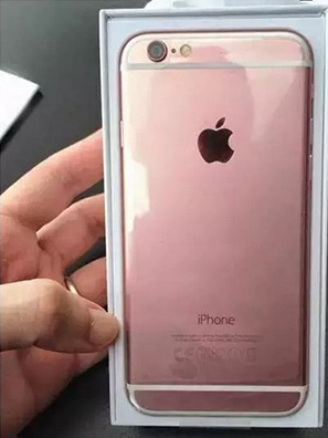 Ảnh nguyên mẫu iphone 6s màu hồng