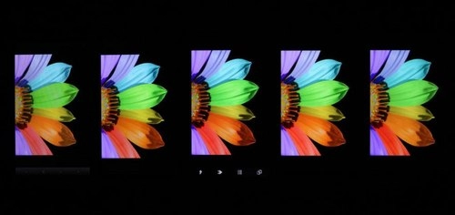 Ảnh so sánh màn hình 5 mẫu smartphone màn hình khủng