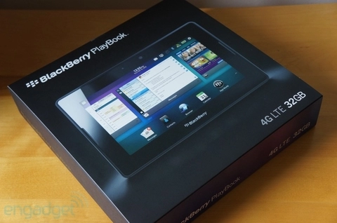 Ảnh thực tế blackberry playbook 4g