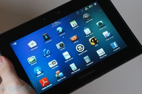 Ảnh thực tế blackberry playbook 4g