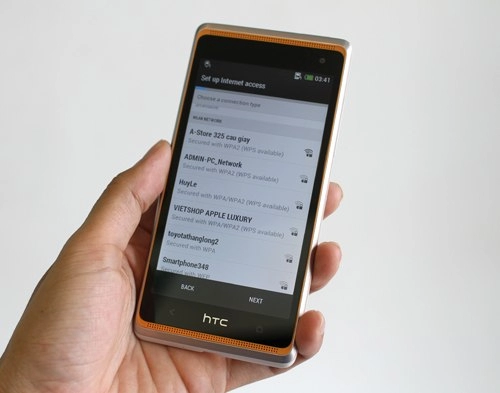 Ảnh thực tế htc desire 606w