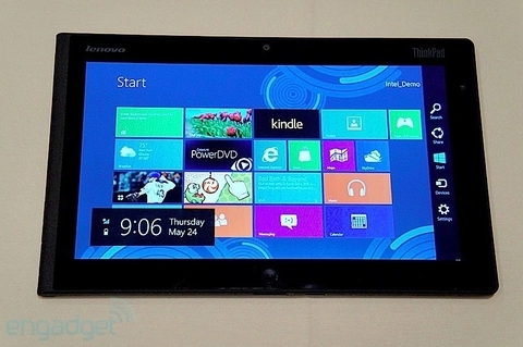 Ảnh thực tế lenovo thinkpad tablet 2