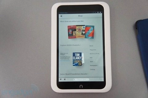 Ảnh thực tế nook hd