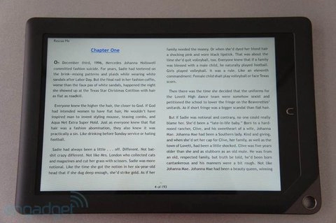 Ảnh thực tế nook hd 