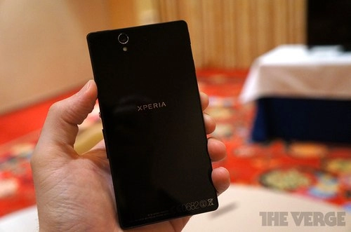 Ảnh thực tế sony xperia z tại ces 2013