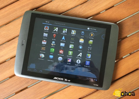 Ảnh thực tế tablet mạnh nhất của archos