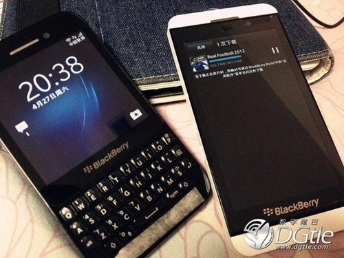 Ảnh thực tế về blackberry r10