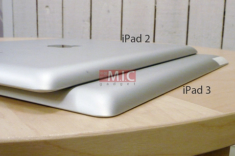 Ảnh thực tế vỏ ipad 3 xuất hiện