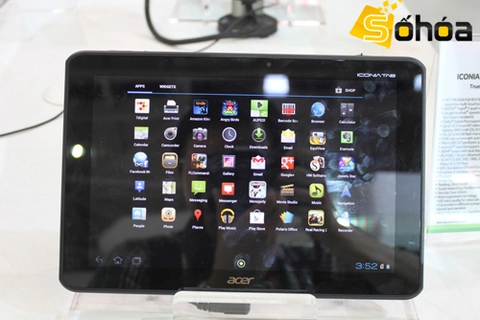 Ảnh video thực tế acer iconia tab a700