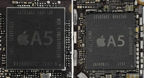 Apple bí mật dùng chip 32 nm trên ipad 2 mới sản xuất