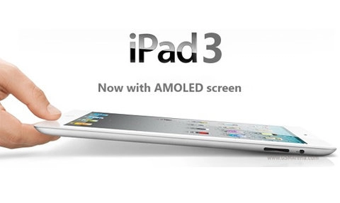 Apple có thể bắt tay samsung đưa amoled vào ipad 3