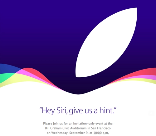 Apple gửi thư mời sự kiện iphone 6s ra mắt ngày 99