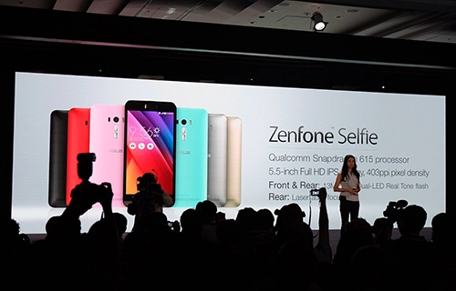 Asus trình làng zenfone selfie camera trước 13 megapixel