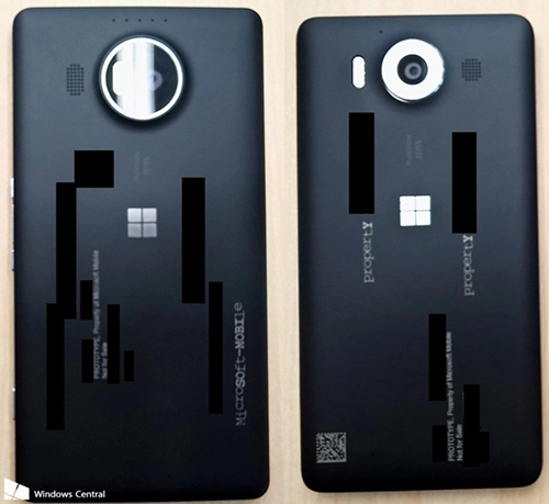 Bản thử lumia 950 lộ ảnh với cảm biến võng mạc