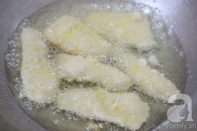 Bánh khoai lang chiên tẩm dừa ngon đến ngỡ ngàng