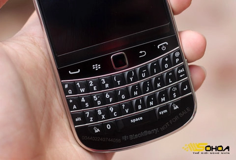 Blackberry bold 9900 xuất hiện ở hà nội