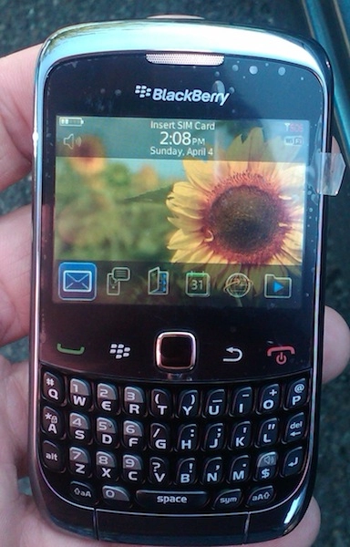 Blackberry curve 9300 với wi-fi chuẩn n