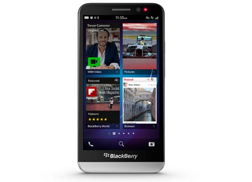 Blackberry giới thiệu smartphone màn hình 5 inch