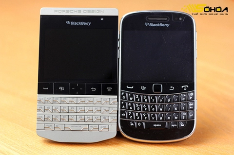 Blackberry p9981 đọ dáng với bold 9900