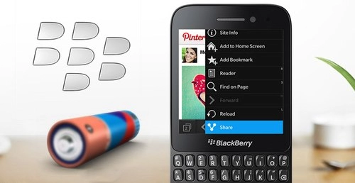 Blackberry q5 nằm trong top điện thoại chơi video lâu nhất