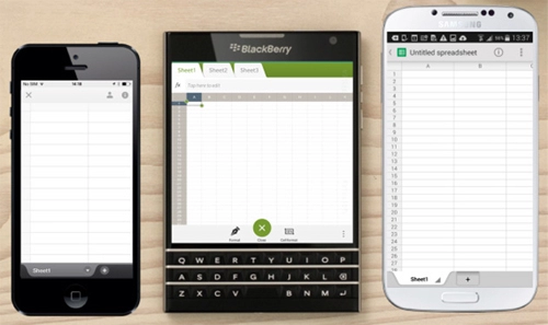Blackberry sắp cho ra đời thêm một smartphone dáng lạ