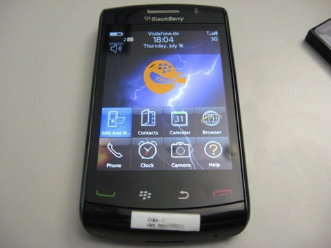 Blackberry storm 2 kết nối wi-fi