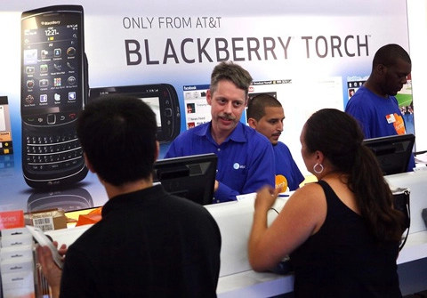 Blackberry torch 9800 - thất bại lớn nhất của rim