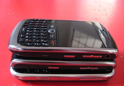 Bộ ba blackberry hàng khủng