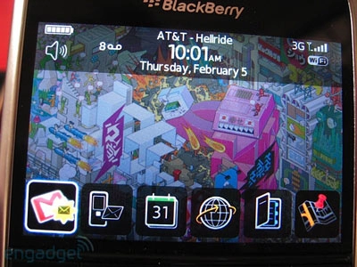 Bộ ba blackberry hàng khủng