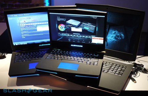 Bộ ba laptop chơi game khủng của alienware