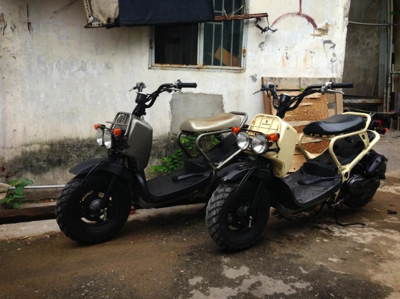 Bộ đôi honda zoomer độc đáo ở sài gòn