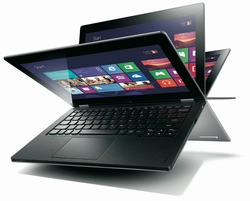 Bộ đôi laptop windows 8 bàn phím rời và màn hình lật của lenovo