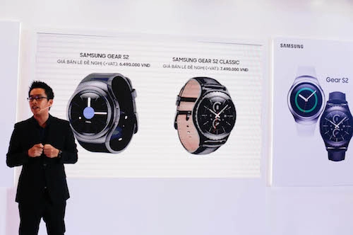 Bộ đôi samsung gear s2 có giá từ 65 triệu đồng tại việt nam