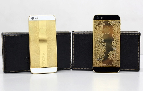 Bộ sưu tập iphone mạ vàng đính kim cương ở vn