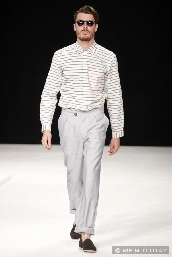 Bộ sưu tập resort 2014 dành cho nam của olivier spencer