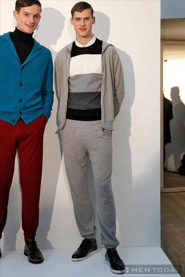 Bộ sưu tập thời trang nam thu đông 2014 của john smedley lcm