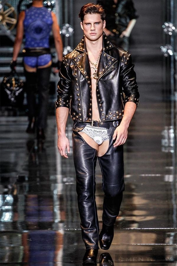 Bst thời trang nam thu đông 2014 của versace mfw