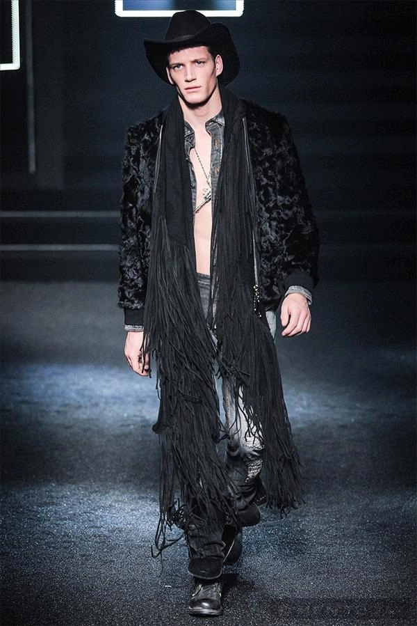 Bst thời trang nam thu đông 2014 đậm chất cao bồi của philipp plein mfw
