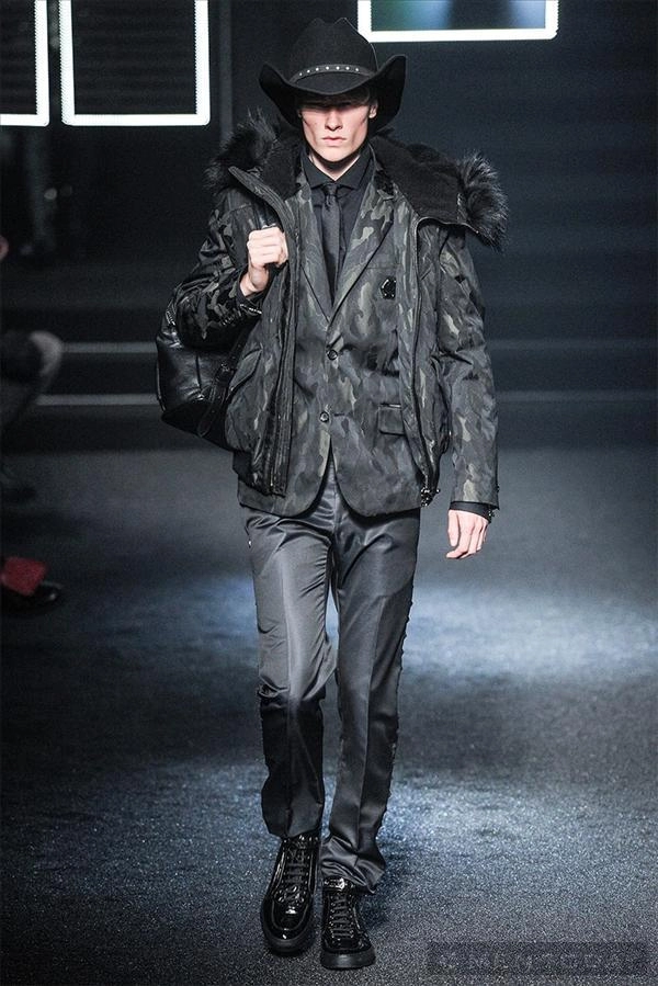 Bst thời trang nam thu đông 2014 đậm chất cao bồi của philipp plein mfw