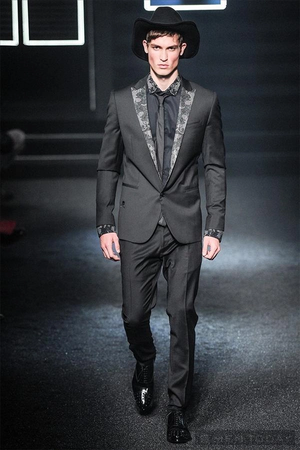 Bst thời trang nam thu đông 2014 đậm chất cao bồi của philipp plein mfw