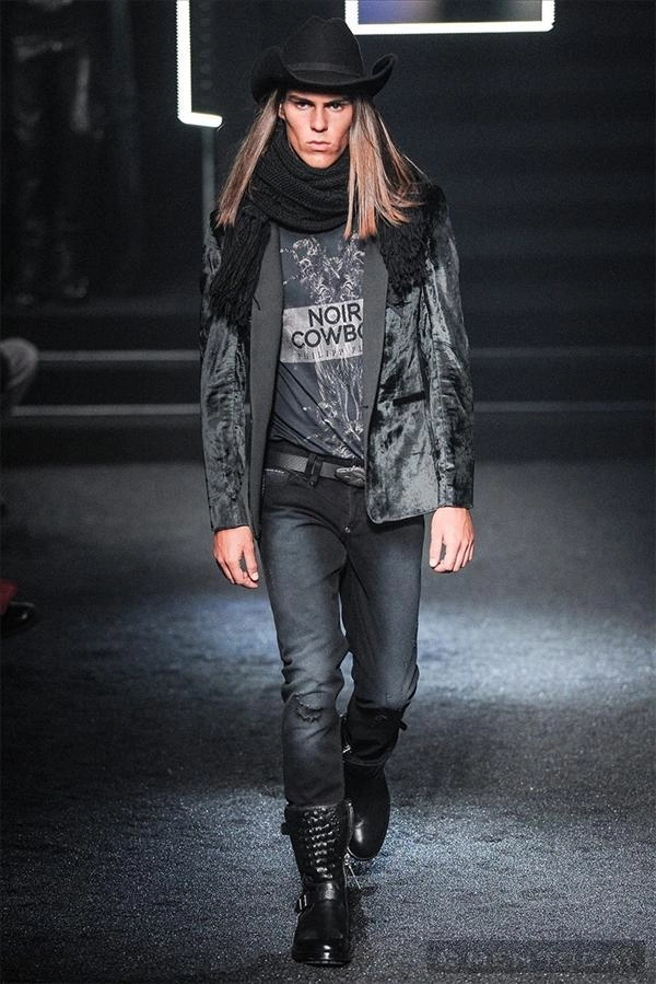 Bst thời trang nam thu đông 2014 đậm chất cao bồi của philipp plein mfw