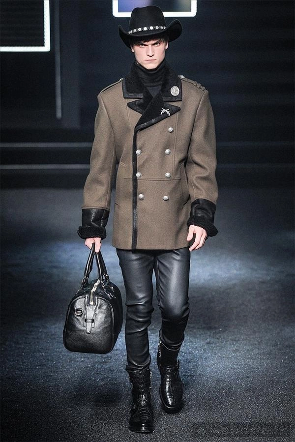 Bst thời trang nam thu đông 2014 đậm chất cao bồi của philipp plein mfw