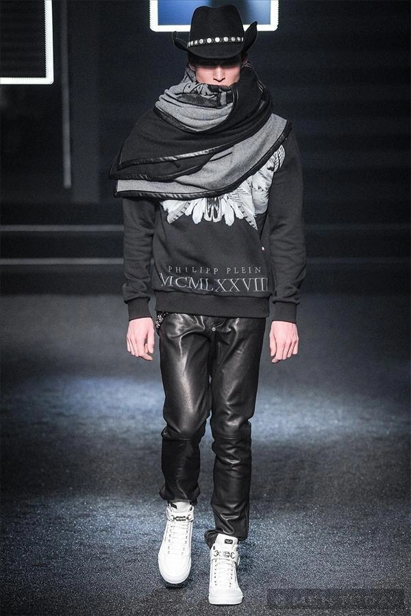 Bst thời trang nam thu đông 2014 đậm chất cao bồi của philipp plein mfw