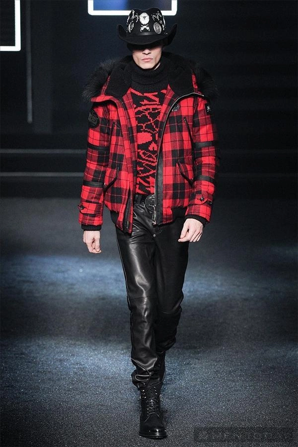 Bst thời trang nam thu đông 2014 đậm chất cao bồi của philipp plein mfw