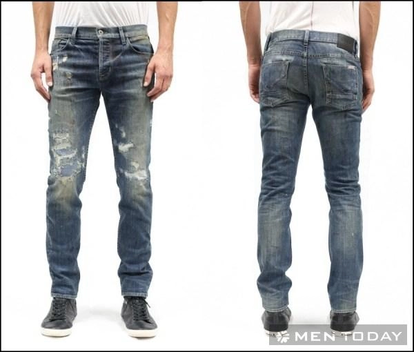 Bụi bặm và trẻ trung cùng bst denim xuânhè 2014 của hudson