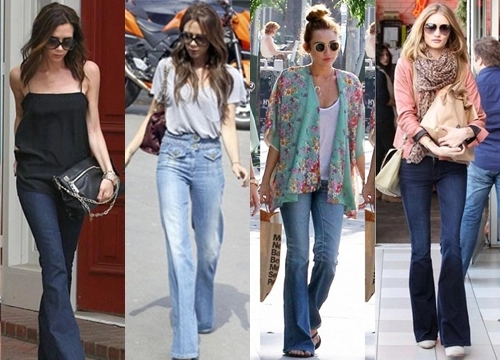 Cách chọn quần jeans hợp từng kiểu chân