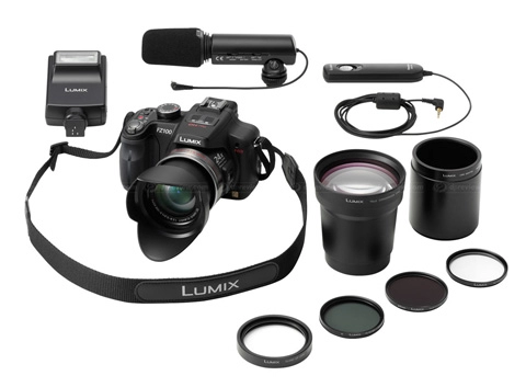 Camera siêu zoom quay video full hd của panasonic