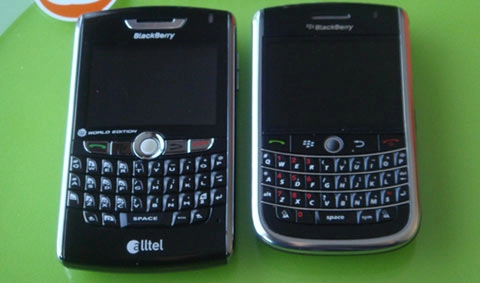 Cận cảnh blackberry niagara 9630